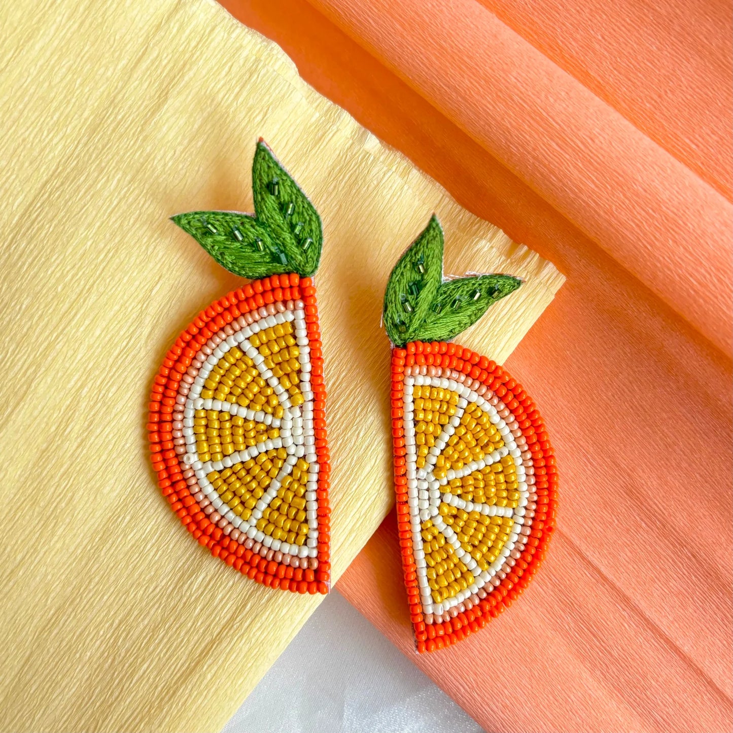 Santra Sunset Beaded Earrings