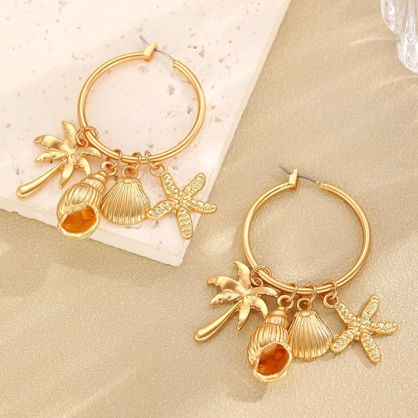 Golden Beach Girl Hoops