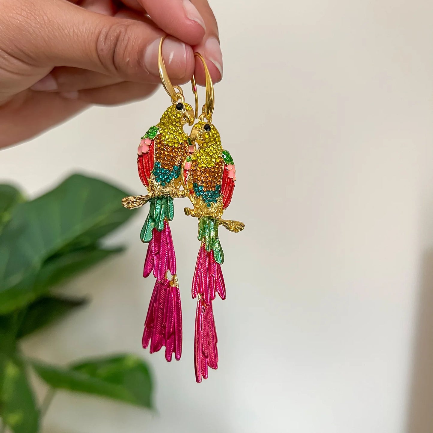 Mitthu Parrot Beach Danglers