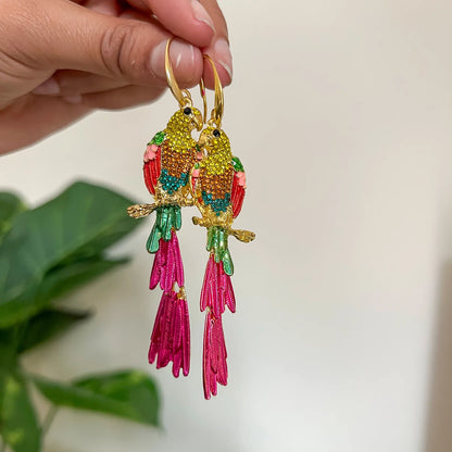 Mitthu Parrot Beach Danglers