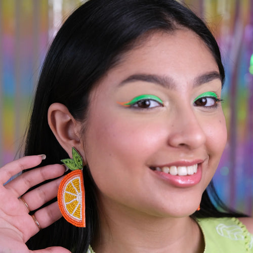 Santra Sunset Beaded Earrings