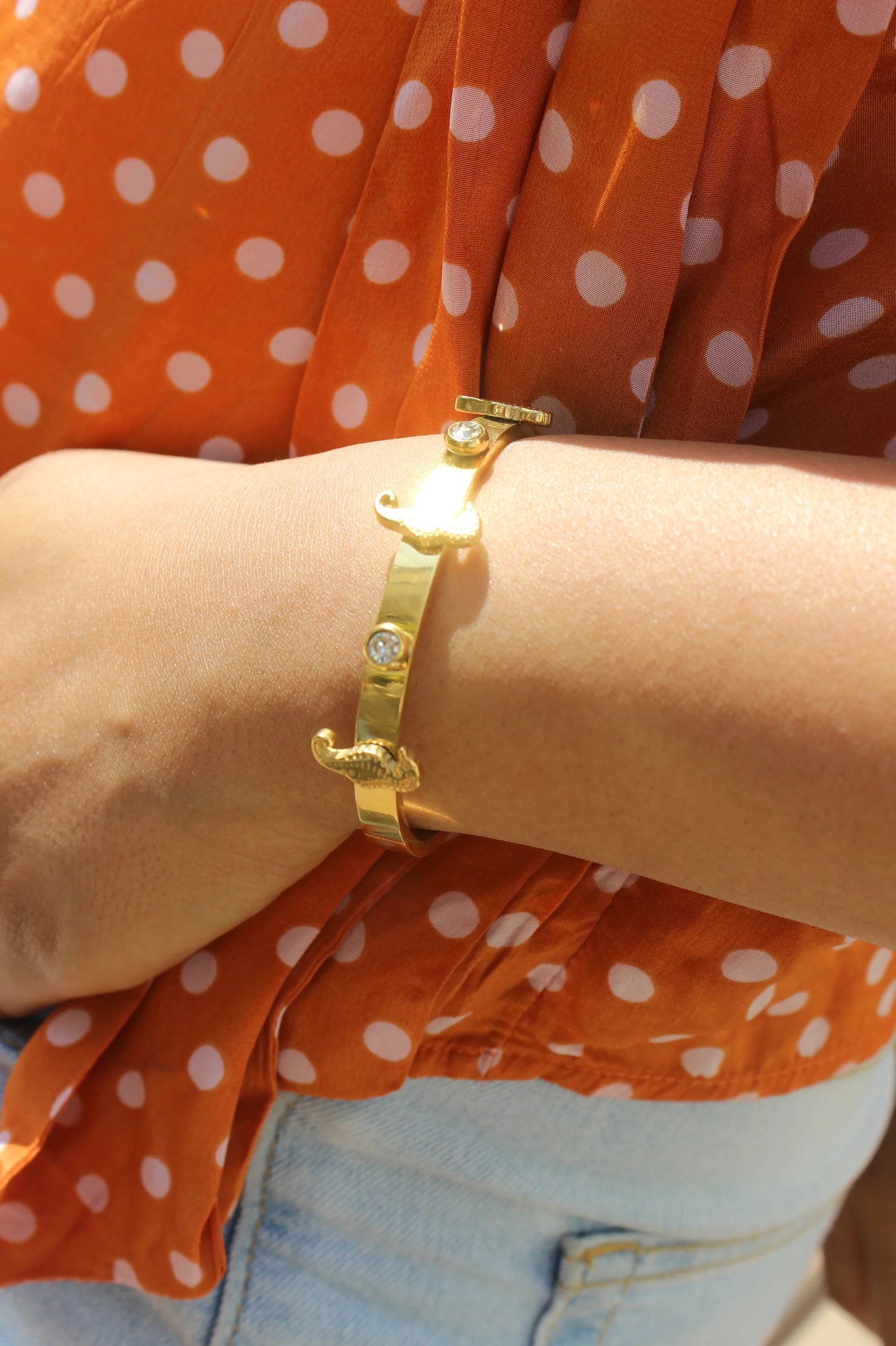 Sereia Seahorse Bangle