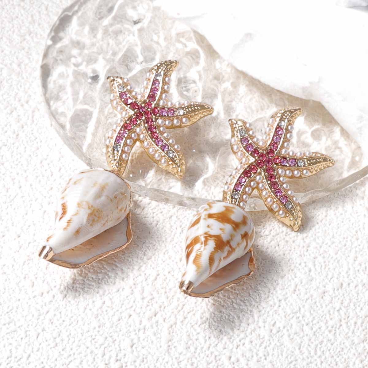 Mermaid Shell Studs