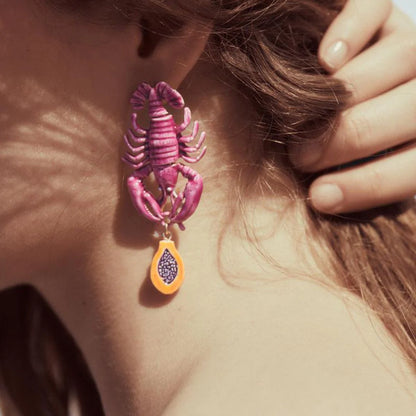 Lobster & Papaya Party Drops